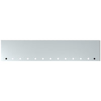 20" Boxed End, Blind Mount Bumper w 13 x 4" Light Holes & UST Plates