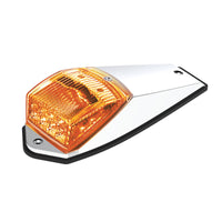Double Fury 17 LED Light Grakon 5000 Style Square Cab Light (Amber & Blue or Green/Clear Lens)