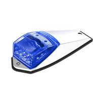 Double Fury 17 LED Light Grakon 5000 Style Square Cab Light (Amber & Blue or Green/Clear Lens)