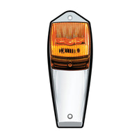 Double Fury 17 LED Light Grakon 5000 Style Square Cab Light (Amber & Blue or Green/Clear Lens)