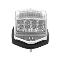 Double Fury 17 LED Light Grakon 5000 Style Square Cab Light (Amber & Blue or Green/Clear Lens)
