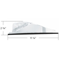 Double Fury 17 LED Light Grakon 5000 Style Square Cab Light (Amber & Blue or Green/Clear Lens)