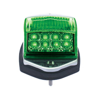 Double Fury 17 LED Light Grakon 5000 Style Square Cab Light (Amber & Blue or Green/Clear Lens)