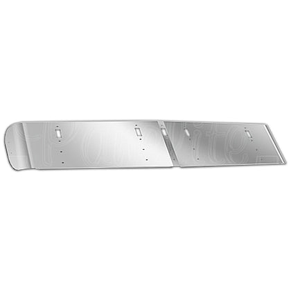 Panelite - 2014+ Freightliner Cascadia Stainless Steel Sun Visor