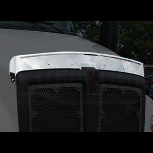 2023+ Kenworth T180/T280/T380/T480 or 2023+ Peterbilt 535/536/537/548 Aerohood Bug Deflector