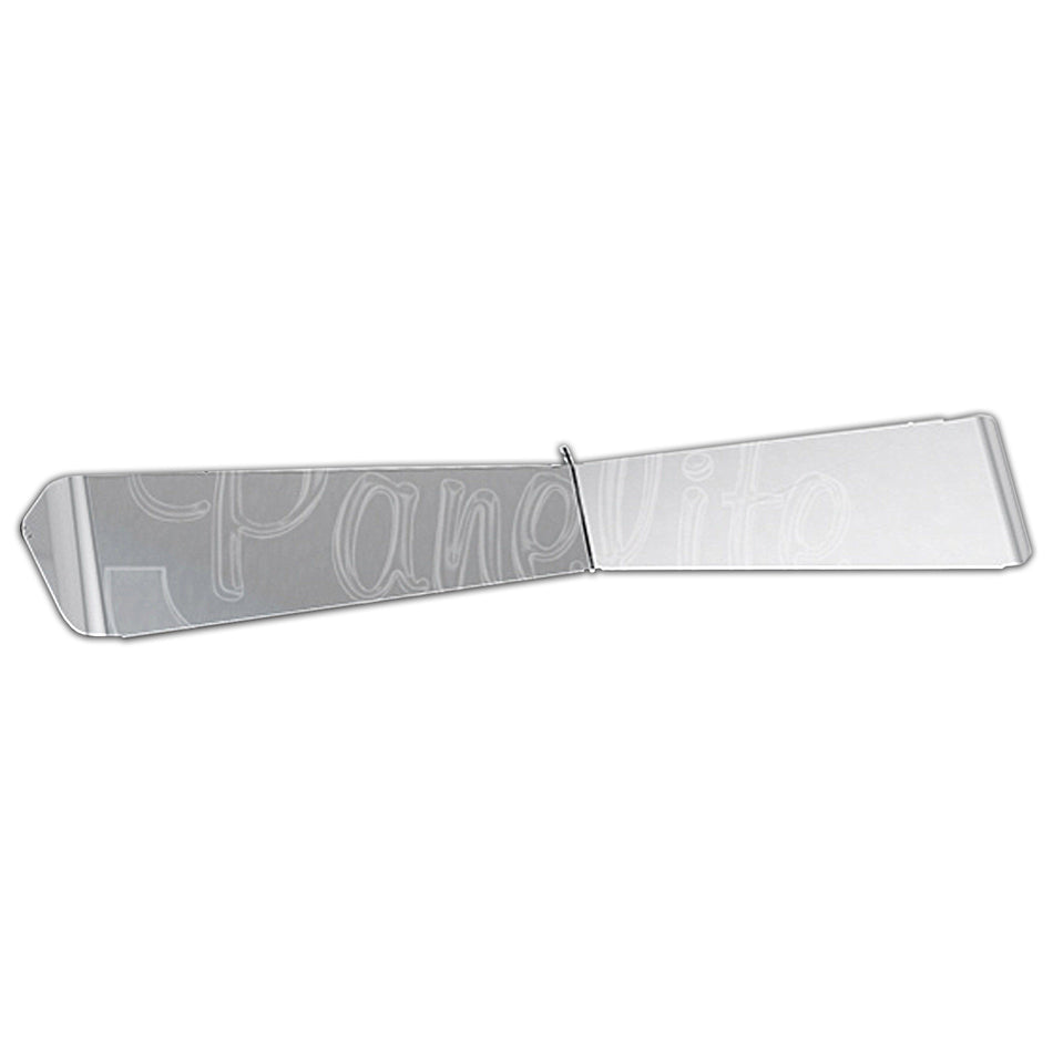 Panelite - 2013+ Low Roof Peterbilt 567/579 or Kenworth T680/T880/W990 DayCab Stainless Steel Reversed Bowtie Sun Visor