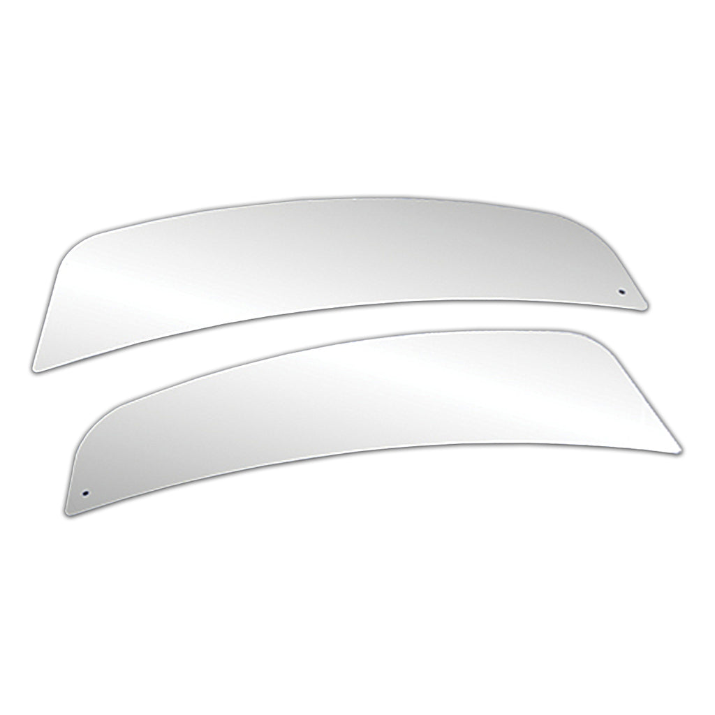 Panelite - Kenworth T600 Above Headlight Stainless Steel Fender Guards (Pair)