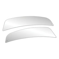 Panelite - Kenworth T600 Above Headlight Stainless Steel Fender Guards (Pair)