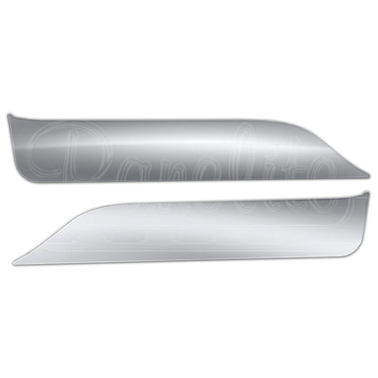 Panelite - Kenworth W990, T680 & T880 Stainless Steel Door Window Accent (Pair)