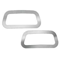 Panelite - 2013+ Kenworth T680, T880 or W990 Stainless Steel Fender Clearance Light Trim (Pair)