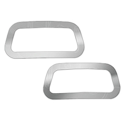 Panelite - 2013+ Kenworth T680, T880 or W990 Stainless Steel Fender Clearance Light Trim (Pair)