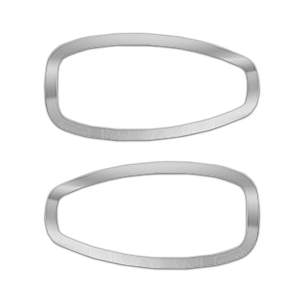 Panelite - 2013+ Kenworth T680, T880 or W990 Stainless Steel Door Handle Trim (Pair)