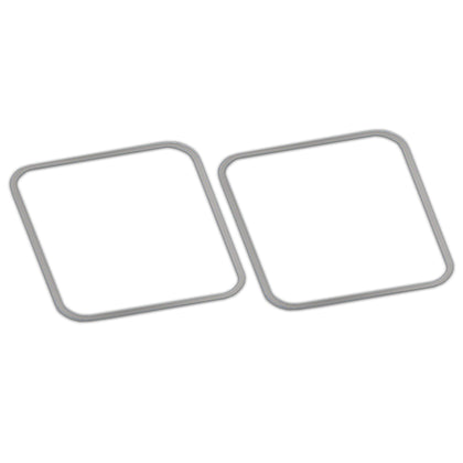 Panelite - 2008+ Kenworth 72″ & 86″ Studio Sleeper Bunk Stainless Steel Lower Window Trim (Pair)