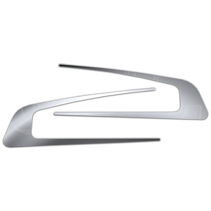 Panelite - Kenworth W990 Stainless Steel Upper Sleeper Window Trim