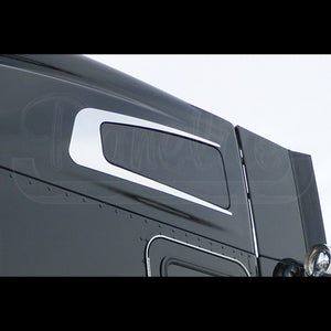 Panelite - Kenworth W990 Stainless Steel Upper Sleeper Window Trim