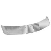 Panelite - Kenworth W990, T880 or T680 Mid Roof 12" Stainless Steel Sun Visor