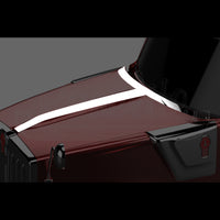 Panelite - Kenworth W990 Stainless Steel Hood Trim & Center Hood Strip