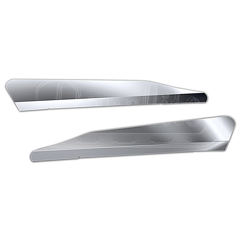 Panelite - Kenworth W990 Stainless Steel Grill Deflectors (Pair)