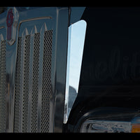 Panelite - Kenworth W990 Stainless Steel Grill Deflectors (Pair)