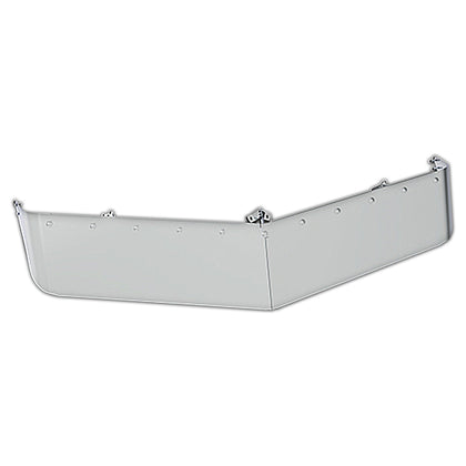 Panelite - Peterbilt 567 or 579 & Kenworth T680, T880 or W990 Low Roof Stainless Steel OEM Replacement Sun Visor