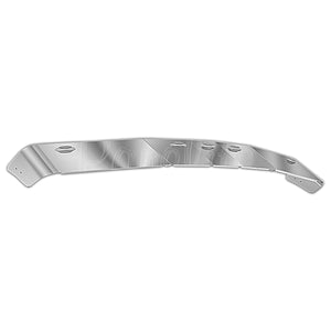 Panelite - Kenworth W990, T880 & T680 Mid-Roof 12" Stainless Steel Sun Visor