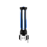 Thread-On Chrome or Matte Black Sonoma Style Gearshift Knob With LED 13/15/18 Speed Adapter (Various Colors)