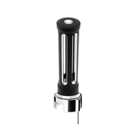 Thread-On Chrome or Matte Black Sonoma Style Gearshift Knob With LED 13/15/18 Speed Adapter (Various Colors)
