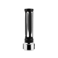 Thread-On Chrome or Matte Black Sonoma Style Gearshift Knob With LED 13/15/18 Speed Adapter (Various Colors)