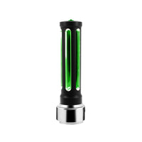 Thread-On Chrome or Matte Black Sonoma Style Gearshift Knob With LED 13/15/18 Speed Adapter (Various Colors)