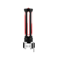 Thread-On Chrome or Matte Black Sonoma Style Gearshift Knob With LED 13/15/18 Speed Adapter (Various Colors)