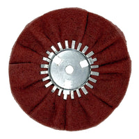 Renegade - 9" Ultra-Fine or Very Fine Satin Airway Buffing Wheel for Angle Grinders