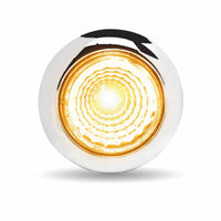 3/4″ Amber Marker to Blue Auxiliary Round Reflector LED Light – 1 Diode