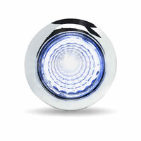 3/4″ Amber Marker to Blue Auxiliary Round Reflector LED Light – 1 Diode
