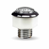 3/4″ Amber Marker to Blue Auxiliary Round Reflector LED Light – 1 Diode