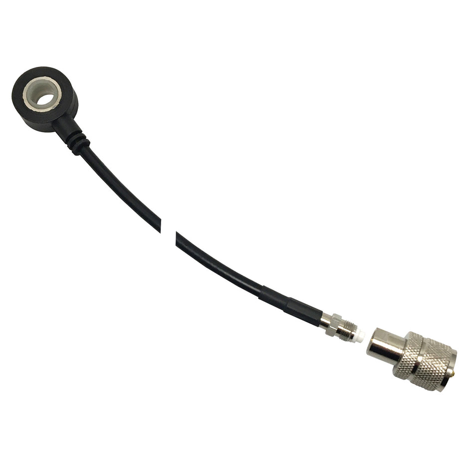 18 ft. Coax Cable, Quick-On PL259 & 3/8" Bolt
