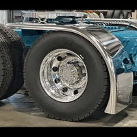 Hogebuilt - 80" 304 Stainless Steel Ultra Lowrider Half Fenders with Flare