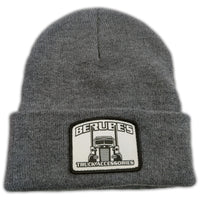 Berube's Sportsman 12″ Cuffed Winter Beanie (Blaze Orange or Heather Navy)