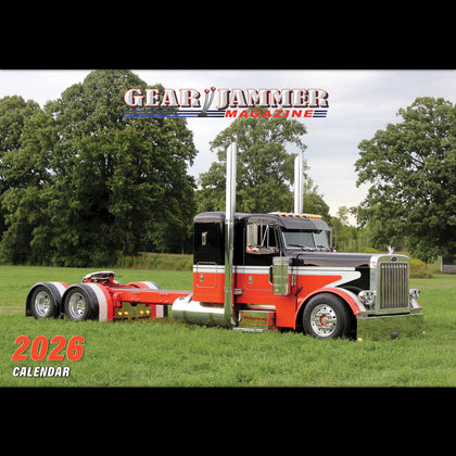 2026 Gear Jammer Magazine 13 Month Calendar