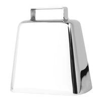 Grand General - 4" Small Chrome Plated Steel Cow Bell