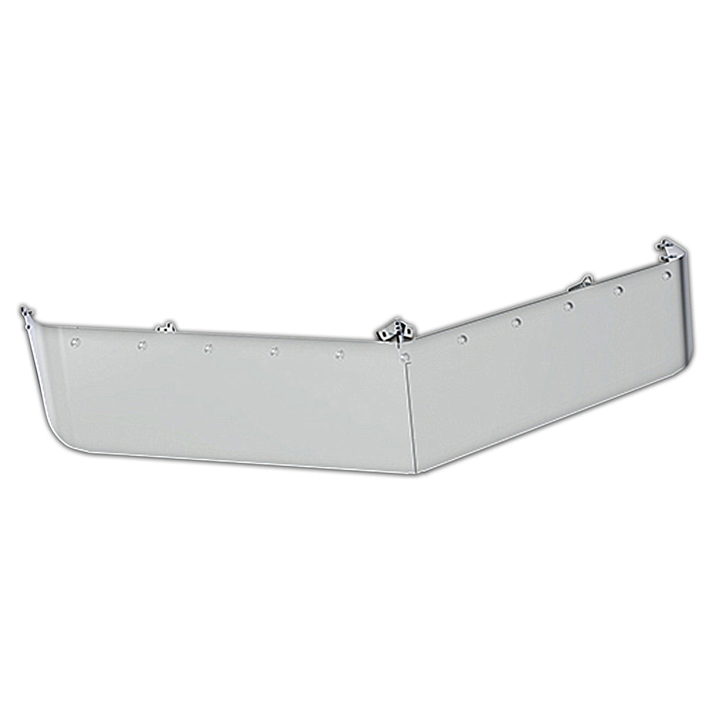 Peterbilt 567/579 or Kenworth T680/T880 or W990 Low-Roof Sun Visor w 11 x 3/4" LED Lights (Amber/Clear)