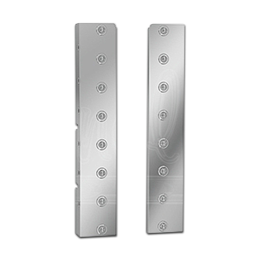 Panelite - Kenworth Premium Rear Air Cleaner Light Boxes w 8 x 3/4" LED Lights (Red/Clear)