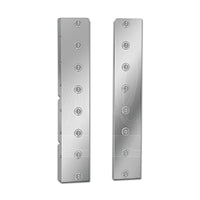 Panelite - Kenworth Premium Rear Air Cleaner Light Boxes w 8 x 3/4" LED Lights (Red/Clear)