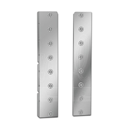 Panelite - Kenworth Premium Rear Air Cleaner Light Boxes w 8 x 3/4" LED Lights (Red/Clear)