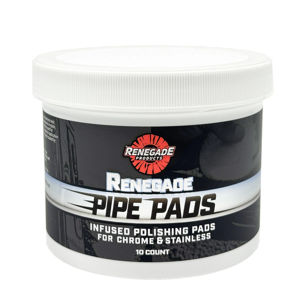 Renegade - "Pipe Dream" Infused Polishing Pipe Pads - Berube's Truck Accessories