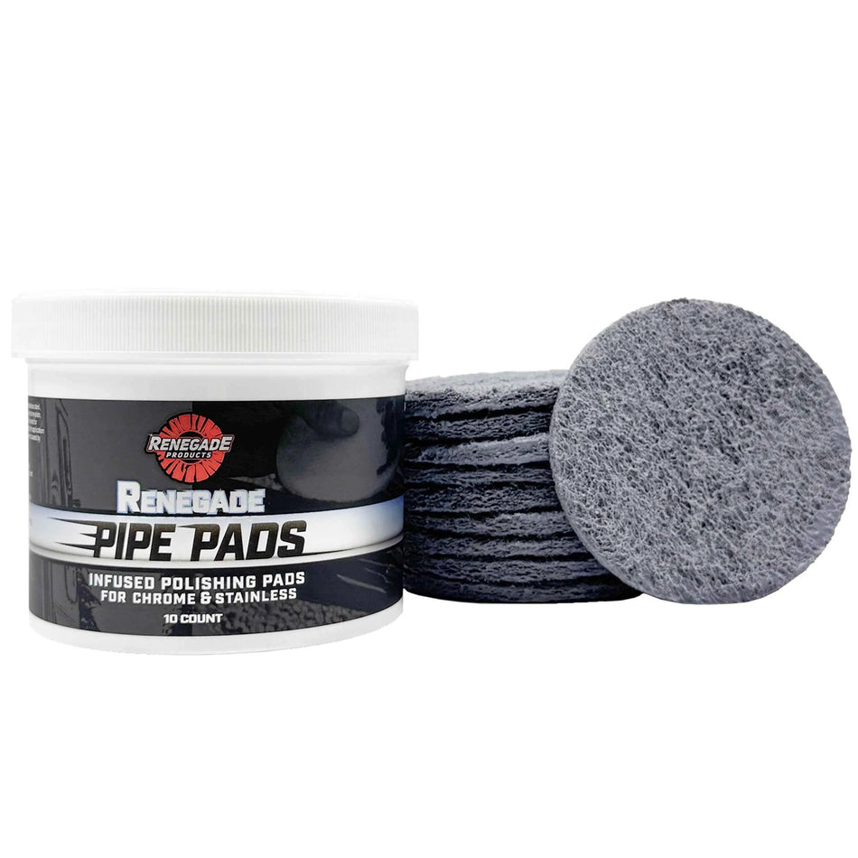 Renegade - "Pipe Dream" Infused Polishing Pipe Pads - Berube's Truck Accessories