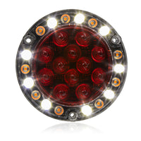 Maxxima - 5.5" Round Hybrid Combination Stop/Turn/Tail Warning Light