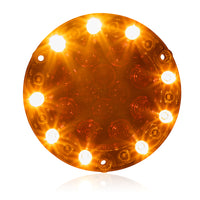 Maxxima - 5.5" Round Hybrid Combination Stop/Turn/Tail Warning Light