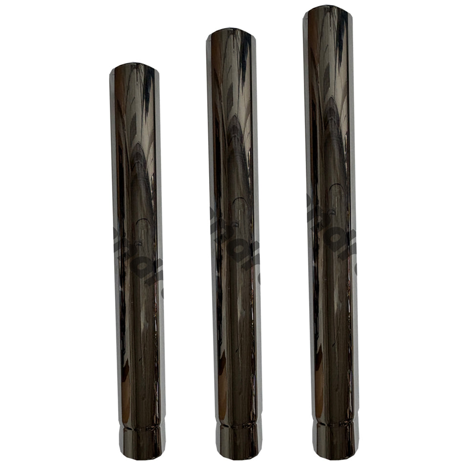 Grand Rock - 7″ x 48", 52″ or 55" Flat Top O.D. Chrome Spool Pipe