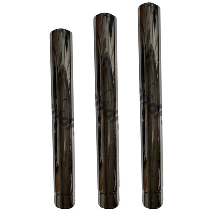 Grand Rock - 7″ x 48", 52″ or 55" Flat Top O.D. Chrome Spool Pipe