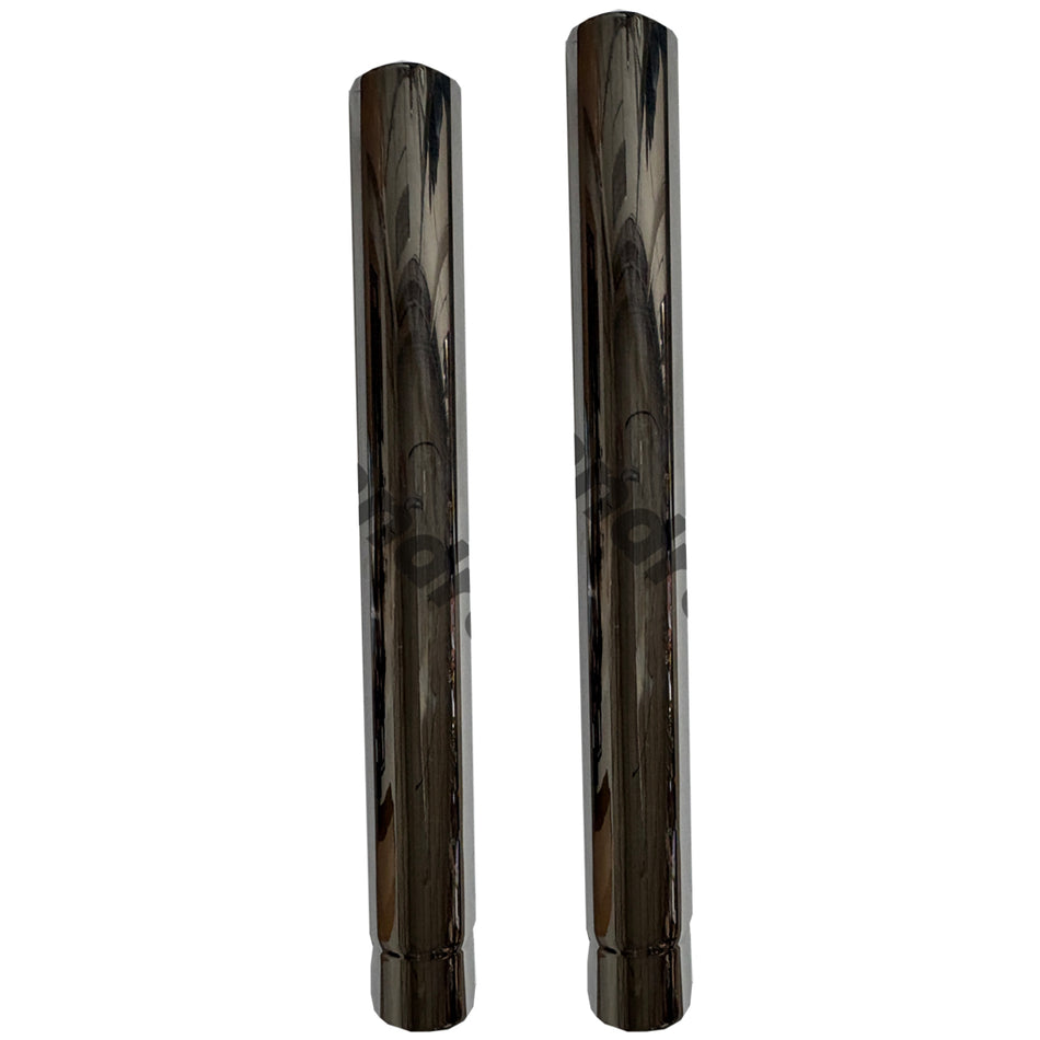 Grand Rock - 8" x 52" or 55" Flat Top O.D. Chrome Spool Pipe